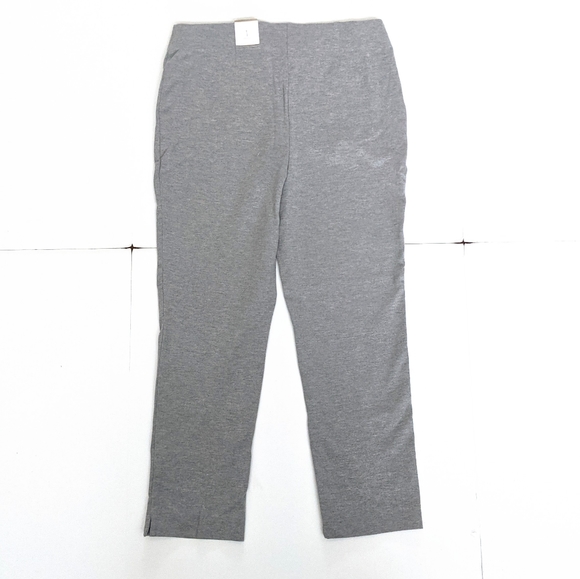 Chicos Light Heather Grey Pointe Slim Ankle Pants Basic NWT - Picture 3 of 4
